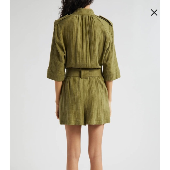 NWT $600 SMYTHE Cotton Utility Romper. - Picture 3 of 9